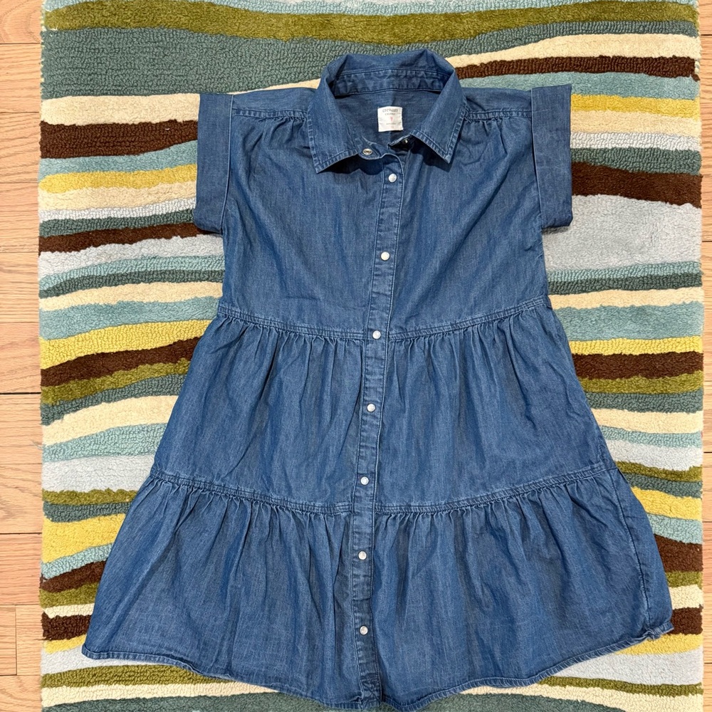 Crewcuts Blue Sleeveless A-Line Dress